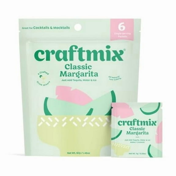 Classic Margarita Cocktail Mixers - Pack of 72