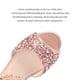 thumbnail image 5 of Qarigey Niñas bailarina brillo zapatos lentejuelas ballet boda fiesta cristal carnaval Navidad sandalias escenario accesorios rosa Type2 NO2, 5 of 6