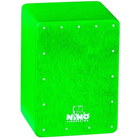 Nino Mini Cajon Shaker Green