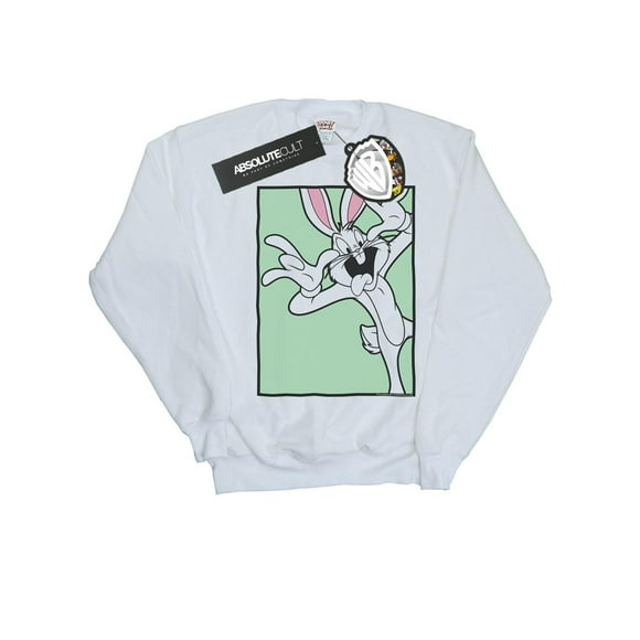 Looney Tunes Girls Bugs Bunny Funny Face Sweatshirt