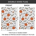 thumbnail image 4 of White Halloween Ghosts Skulls and Bats Fall Garden Flags 12.5"x18" Double Side,Small Yard Flags for Outside,Outdoor Fall Decor,Autumn Funny Garden Flag Yard Decoration, 4 of 4