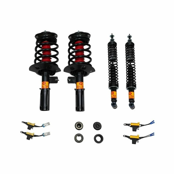 Strutmasters Compatible/Replacement Conversion Kit for 1997-1999 Cadillac Deville 4 Wheel Conversion Kit With Resistor (CA44ER)