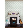 thumbnail image 3 of A-Street Prints Iris Green Shibori Wallpaper, 3 of 8