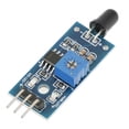 thumbnail image 4 of IR Flame Sensor Module Detector Smartsense Sensitive Light 760~1100nm Test Distance 80cm Adjustable Precision for Flame Detection Scene, 4 of 7
