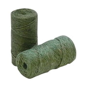Bond 200' Jute Twine Ties, Green