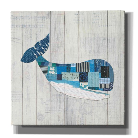 Epic Graffiti 'Wind and Waves II Nautical' by Courtney Prahl, Canvas Wall Art, 18"x18"