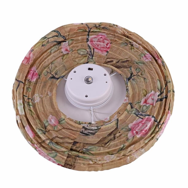 Lámpara Linterna solar con estampado chino japonés para colgar al aire libre luz de fiesta en el jardín (A) Sywqhk Para estrenar