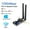 WiFi5 1200Mbps, variant on WiFi 6 1800mbps Bluetooth 5.2 Dual Band 2.4g/5GHz 802.11ax WiFi wireless network card adapter PCI-E for Windows10/11 pc