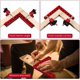 thumbnail image 2 of 2pcs Aluminum Alloy Inch/mm 90 Positioning Bracket With 4 Adjustable Fixing Blocks Right Angle Clamps For Photo Frame Cabinet Drawer (140x140mm), 2 of 4