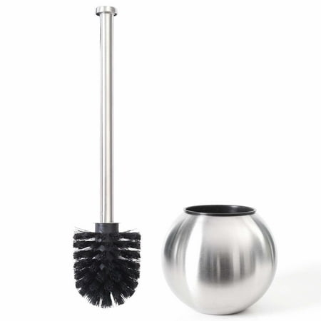 ToiletTree Modern Deluxe Freestanding Stainless Steel Toilet Brush