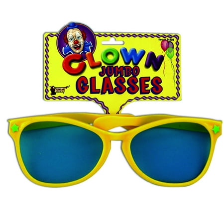 Jumbo Adult Clown Glasses