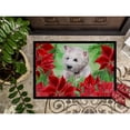 thumbnail image 3 of Westie Poinsettas Door Mat, 3 of 4