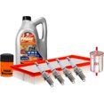 thumbnail image 1 of Kit De Afinación Con Aceite 5W30 Mineral, Bujías Platino, Filtro De Aire, Filtro De Aceite Y Filtro De Combustible 8 Piezas Compatible con Volkswagen Clasico L4 2.0L DE 2011 A 2015, 1 of 1