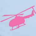 thumbnail image 2 of CafePress - Pink Helicopter Infant Bodysuit - Baby Light Bodysuit, Size Newborn - 24 Months, 2 of 4