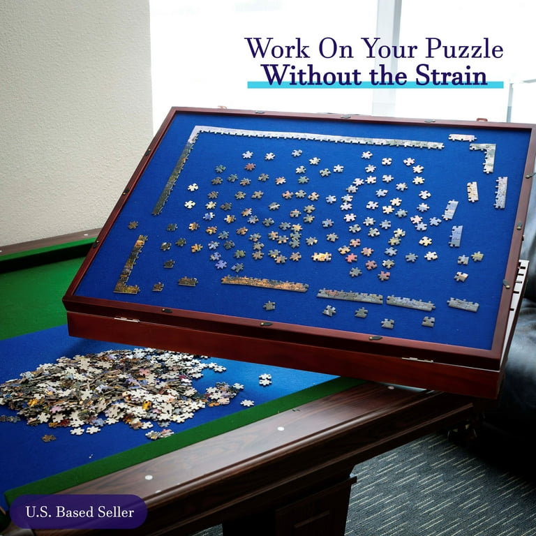 Jigitz 1500 Piece Jigsaw Puzzle Board Easel - 26x35in Portable Puzzle and  Game Table Topper