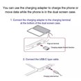 thumbnail image 4 of Adaptador de carga magnético fllynewrite para LG V60 Dual Screen, 4 of 6
