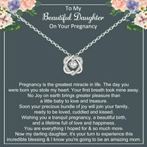 Mom To Be, New Mom Gift for First Time Moms, Sterling Silver Pearl Necklace for Pregnant Daughter