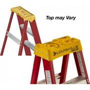 Louisville Ladder 6 Ft. Fiberglass Step Ladder With Molded Top, Type Ia, 300 Lbs. Load Capacity, L-3016-06