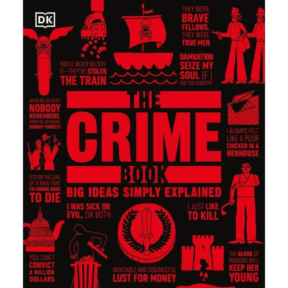 Pre-Owned The Crime Book (Paperback) 0744028507 9780744028508