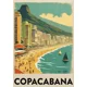 thumbnail image 3 of Póster de paisaje de viaje de vacaciones en autobús urbano retro de mediados de siglo, pintura en lienzo de Londres, París, Tokio, Chicago, arte de pared, decoración del hogar de la habitación, 3 of 5