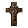 thumbnail image 5 of INRI Ascension Christian Cross Baptismal Cross Vintage Country Farmhouse Wall Cross Easter Best Gift, 5 of 5