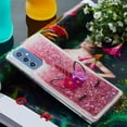 thumbnail image 6 of Case for Samsung Galaxy A54 5G, Galaxy A54 5G Case Cute Pink Glitter Luxury Sparkle Liquid for Girls Women Quicksand Clear TPU Protective Phone Case for Samsung Galaxy A54 5G Wink Unicorn, 6 of 12