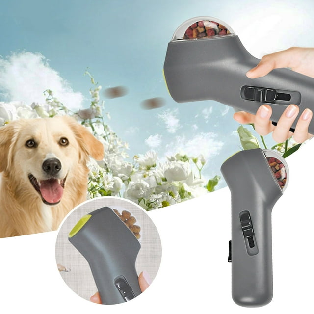 Creatine Cat Cat And Dog Food Handheld Interactive Pet Snack Catapult Cat Dispenser Puppy Exercise Training Feeder For Park Walk H