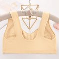 thumbnail image 3 of oqasdz Bras for Women Casual Button Down Breathable Top Underwear without Steel Ring Gathering Bra, 3 of 5