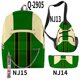 thumbnail image 1 of Boku No Izuku Midoriya Hero Academia Kid Backpack Schoolbag Suitable for teens students and unisex 3pcs, 1 of 4