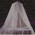 thumbnail image 1 of Fluorescent Stars Bed Canopy Glow In The Dark Great Gift, 1 of 4