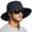Navy, variant on Sun Hats for Men CQXIDFH Unisex Wide Brim Boonie Hat, Breathable Mesh Bucket Hat, Outdoor Sun Cap for Fishing Hiking Garden Beach, Hair Accessories (Black, One Size)