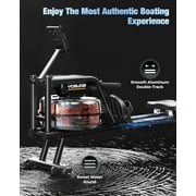YOSUDA Home Water Rower Machine, 350 lbs Max Weight, with LCD Display
