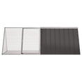 thumbnail image 2 of vidaXL Rabbit Cage Anthracite 201.5x80.5x71 cm Galvanised Steel, 2 of 4
