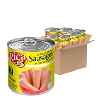 Rica Chicken Vienna Sausage, 5 oz, Pack of 6