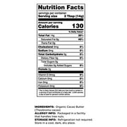 Terrasoul Superfoods Organic Cacao Butter, Cold-Pressed, 1 Lb