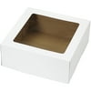 (2 Pack) Wilton Window Cake Box, White, 14x14x6 in, 2 pack (2 pack)