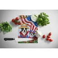 thumbnail image 2 of Carolines Treasures PPP3038LCB Boston TerrierGlass Cutting Board Large, 12H x 16W, multicolor, 2 of 2
