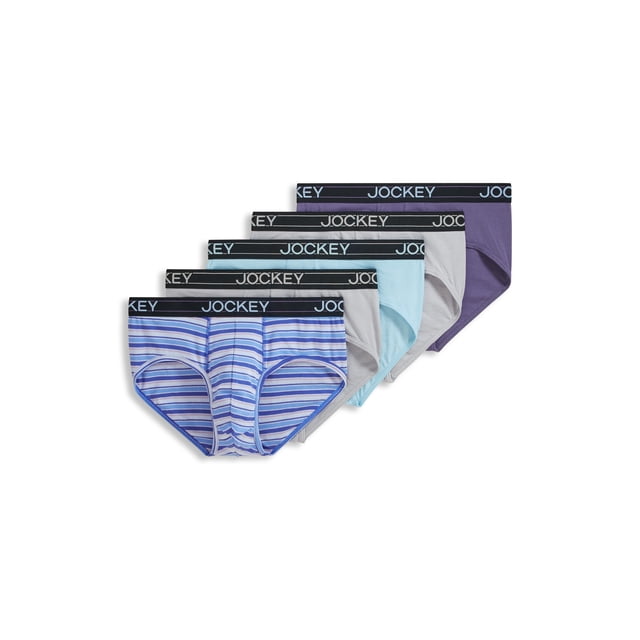 Jockey Slip pour Homme en Mélange de Coton Léger - Lot de 5