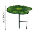 thumbnail image 3 of Estaca metálica con forma de hoja para jardín: adorno decorativo para exteriores, ideal para patios, jardines y macetas., 3 of 6