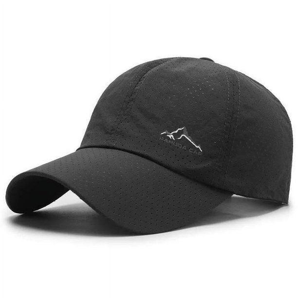 Gorra de béisbol unisex de malla ventilada liviana - Manténgase fresco y protegido en verano - Escudo solar para mujeres y hombres, talla única
