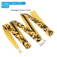 thumbnail image 2 of Cinta de Agarre Antideslizante PU para Raqueta de Tenis Uxcell con Crestas de Amortiguación, Amarillo 2 Paquete, 2 of 7
