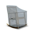 thumbnail image 6 of Rocking Chair Cover 18 Oz Waterproof - 100% Weather Resistant PVC Coated Patio Furniture Cover with Air Pockets & Drawstring for Snug Fit (39" (H) X 32" (W) X 40" (D) X 15" (FH), Grey), 6 of 6