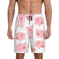 thumbnail image 1 of Fotbe Kawaii Pigs Pantalones Cortos de Pijama para Hombre, Ropa de Dormir, Pantalones de Pijama Cortos para Hombre-X-Large, 1 of 6