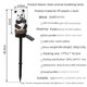 thumbnail image 2 of Lámpara LED de resina solar con forma de panda para exteriores, resistente a la lluvia, con enchufe para suelo, para decoración de jardín, césped y paisaje, 2 of 3