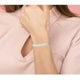 thumbnail image 4 of Savlano 925 Sterling Silver Herringbone Flat Snake Magic Chain Bracelet for Women & Men - Made in Italy Comes Gift Box, 4 of 7