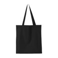 thumbnail image 3 of Q-Tees - 14L Shopping Bag - Q125300 - Black - Size: One Size, 3 of 3