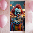 thumbnail image 5 of Colorful Clown Face Banner Carnival Theme Halloween Decoration for Party Fun Celebration Event, 5 of 9