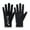 Black, variant on Winter Thermal Cycling Adjustable Snap Closure Windproof Cold Weather Lined Full Finger Touchscreen Grip For Outdoor Sports Activities Mittens