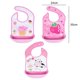 thumbnail image 2 of Baby Bibs with Soft Plastic Food Catcher - Drool and Feeding Bib-shape1, 2 of 4