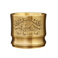 thumbnail image 1 of Taza de té de metal Gloria sin mango estilo chino, 1 of 9